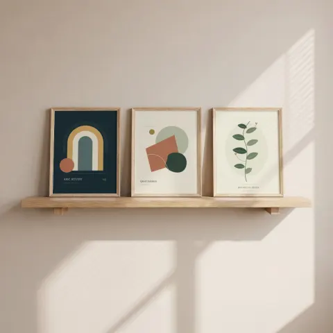 Sunlit trio mockup