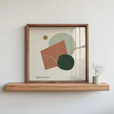 Square by the Window mockup
