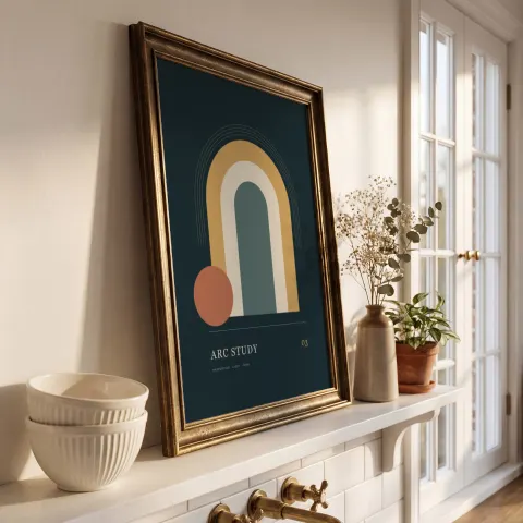 Cottage Sink Frame mockup
