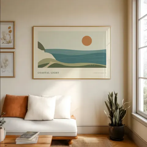 Afternoon Sofa Landscape mockup