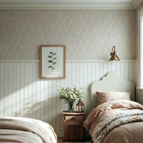 Lattice Bedroom mockup