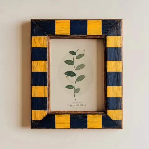 Navy & Ochre mockup