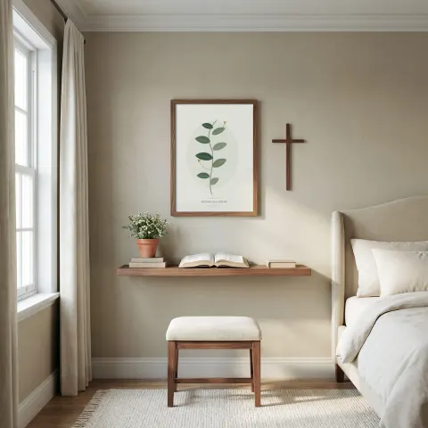 Bedside Reading Corner mockup