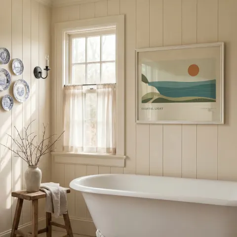 Bathing in Daylight mockup