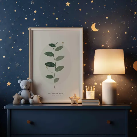 Starlit Nursery mockup