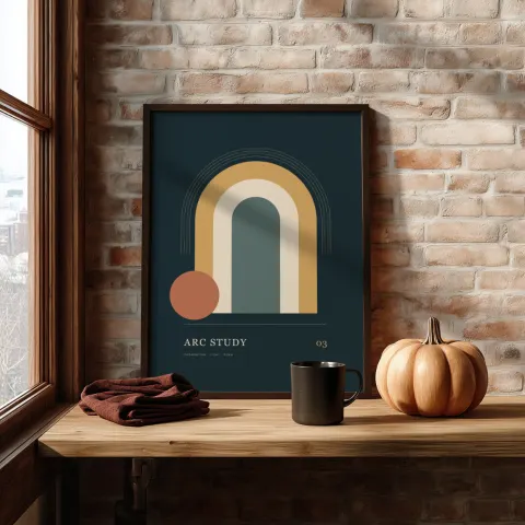 Harvest Window Portrait mockup