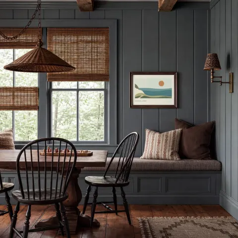 Blue Banquette mockup