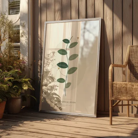 Sunroom Floor Portrait mockup