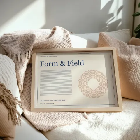 Blanket & Oak mockup