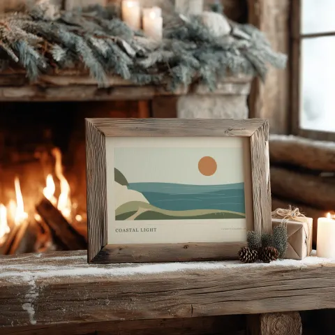 Fireside Winter mockup